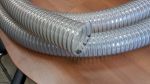 Suction and transport hose for abrasive materials DN 140